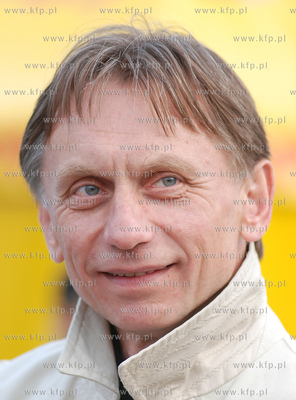 VIII Festiwal Dobrego Humoru w Gdansku. Nz. Krzysztof...