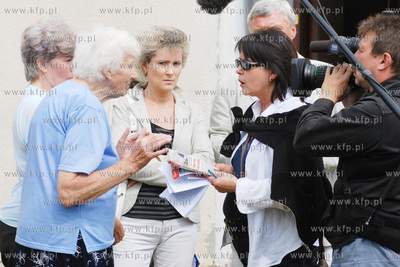 Elzbieta Jaworowicz, znana dziennikarka TVP realizowala...