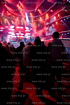 Krakow. Sylwester 2008/2009, Proby przed wielkim koncertem...