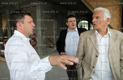 Sopot. Przewodniczacy Parlamentu Europejskiego prof....