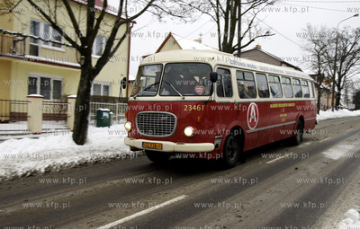 Podczas XVIII finalu WOSP po gdansku kursowal zabytkowy...