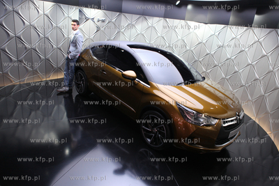 Targi motoryzacyjne w Genewie. Nz. Citroen DS High...