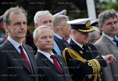 Gdynia. Swieto Marynarki Wojennej. Uroczystosc zmiany...