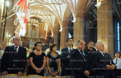 Gdansk. Bazylika sw Brygidy. Msza sw  w intencji zmarlego...