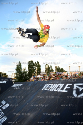 Gdansk. Plac Zebran Ludowych. Festiwal Sportow Ekstremalnych...