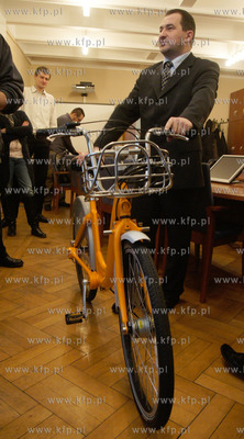 Prezentacja Trojmiejskiego Roweru Miejskiego w Urzedzie...