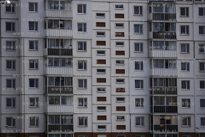 Rosja, Kaliningrad. Dzielnica mieszkaniowa/
 07.06.2013...