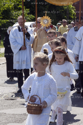 Procejsa Bozego Ciala w Gdansku - Sw. Wojciechu.
04.06.2015
Fot....