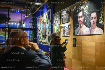 Sopot. Klub Atelier. Wernisaz wystawy fotografii Anny...