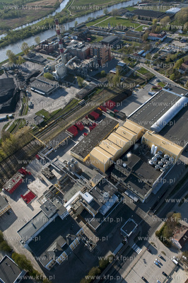 Elblag z lotu ptaka. 19.04.2009 fot. Kacper Kowalski...