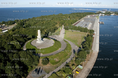 Westerplatte z lotu ptaka. 23.08.2009 fot. Kacper Kowalski...