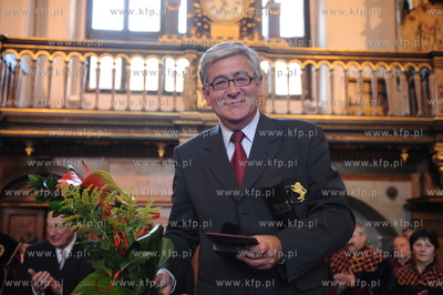 Gdansk, Dwor Artusa. Po raz kolejny wreczono medale...