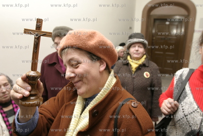 Gdansk, Sad Rejonowy, w trakcie rozprawy przeciwko...