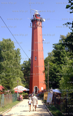 Hel na Polwyspie Helskim. Latarnia morska. 13.07.2005...