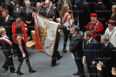 Uroczyste posiedzenie Senatu Uniwersytetu Gdanskiego...