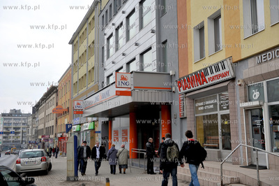 Gdansk Wrzeszcz. Oddzial ING BANK na al. Grunwaldzkiej....
