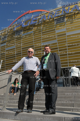 Mecz inauguracyjny na PGE Arena w Gdansku pomiedzy...