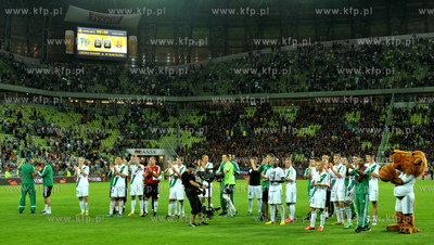 PGE ARENA w Gdansku. Super-Mecz miedzy Lechia Gdansk,...