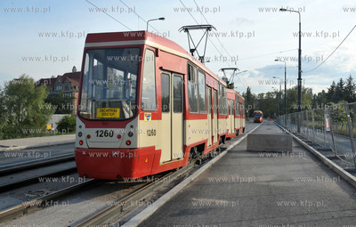 Gdansk. Tramwaj i most Siennicki. 17.06.2015 Fot. Maciej...