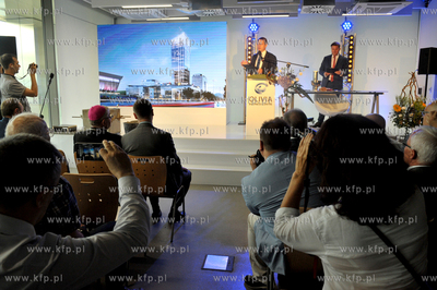 Gdańsk Oliwa. Uroczystość wmurowania kamienia węgielnego...