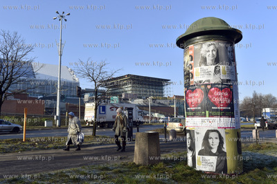 Gdańsk. Budowa Forum Gdańsk. 09.01.2018 fot. Maciej...