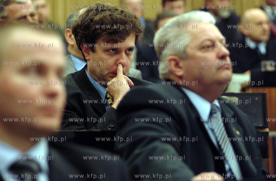 Sesja Sejmiku Wojewodztwa Pomorskiego , na ktorej glosowano...