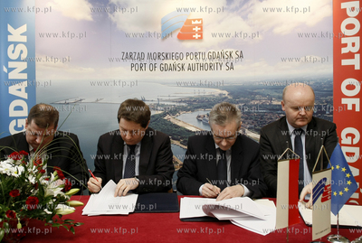 Gdansk. Uroczyste oddanie do uzytku Granicznego Posterunku...