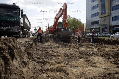 Gdansk. Skrzyzowanie ul. Grunwaldzkiej i Wojska Polskiego....