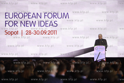 Sopot.  Europejskie Forum Nowych Idei. Uroczyste otwarcie....