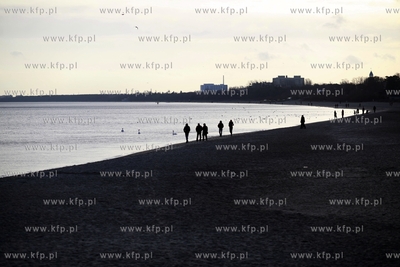 Sopot. Plaza widziana z molo.
29.12.2011
fot. Krzysztof...