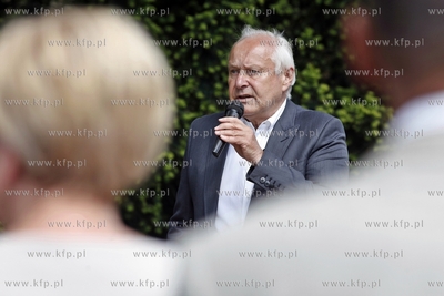 Gdansk.Uroczystość podpisania aktu erekcyjnego oraz...