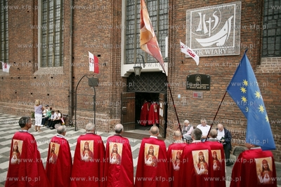 Gdansk. Rocznica podpisania Porozumien Sierpniowych....