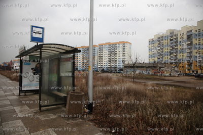 W rejonie al. Jana Pawła II i ul. Burzynskiego w Gdansku...