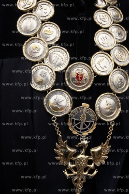 Gdańsk. Przemarsz ul.Długą z okazji jubileuszu siedemdziesięciolecia...