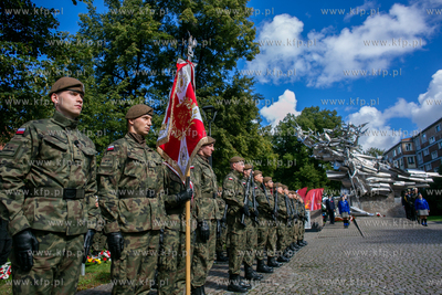 Gdańsk. Pomnik Obrońców Poczty Polskiej. Obchody...