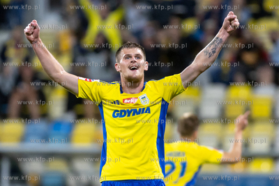 Fortuna 1 Liga. Arka Gdynia - ŁKS Łódź. Nz.
29.07.2024
fot....