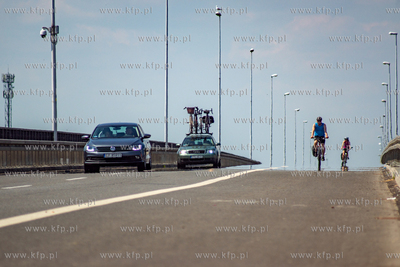 Kiezmark. Stary most nad Wisłą na dawnej trasie nr...