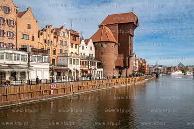 Zakończenie przebudowy Długiego Pobrzeża w Gdańsku....