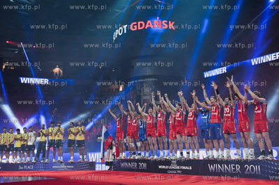 Gdansk, ERGO ARENA. Final Ligi Swiatowej Siatkowki...