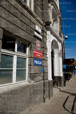 Budynek Komendy Miejska Policji. na Dlugich Ogrodach...