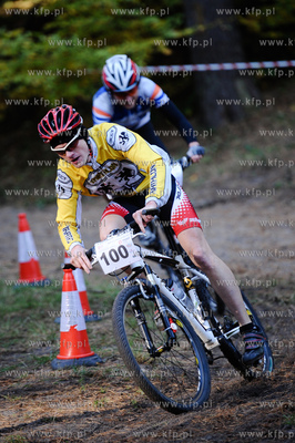 Gdansk. Zabianka. Trojmiejski Park Krajobrazowy. MTB...