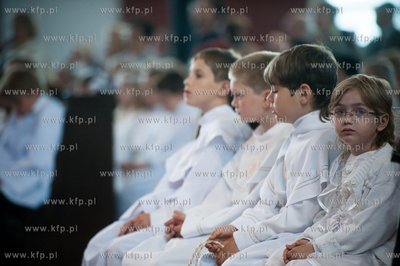 Gdansk. Kosciol p.w. Opatrznosci Bozej. Wizyta watykanskiego...