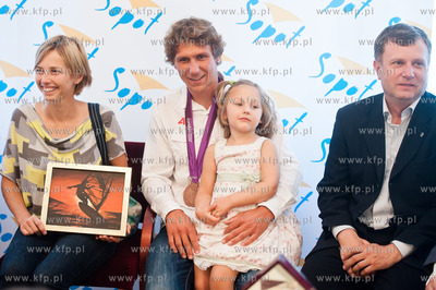 Sopot. Urzad Miasta. Spotkanie z olimpijczykiem Przemyslawem...