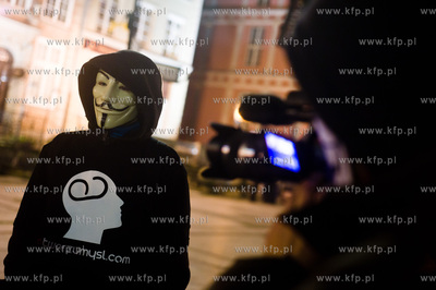 Gdansk. Dlugi Targ. Ogolnopolska akcja pt. Marsz Tysiaca...