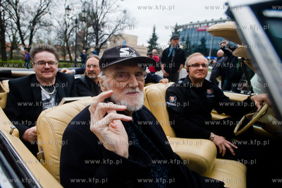 Gdansk. Obchody 55 lecia Polskiego Rock & Rolla. Odsloniecie...