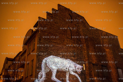 Gdansk. Wrzeszcz. Festiwal artystycznych instalacji...