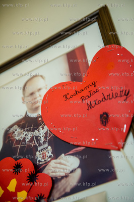 Gdansk. Podopieczni Palacu Mlodziezy wraz z rodzicami...