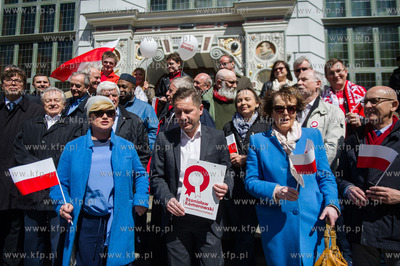 Gdansk. Dlugi Targ. Spotkanie Regionalnego Komitetu...