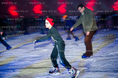 Lodowisko Miejskie w Gdansku. Halloween na Lodowisku...