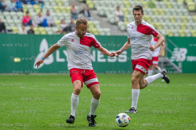 Energa Stadion Gdańsk. Charytatywny mecz piłkarski...